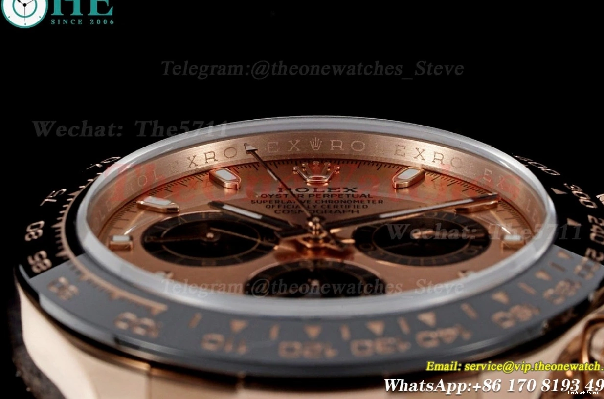 RU RG SH4130 Daytona Champagne 40mm 116515 V3(Gain Dial Weight) QF 0118